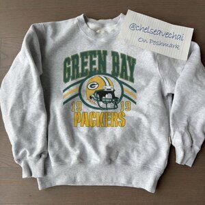 Vintage Green Bay Packers Football Sweatshirt, Retro NFL Green Bay Packers Shirt